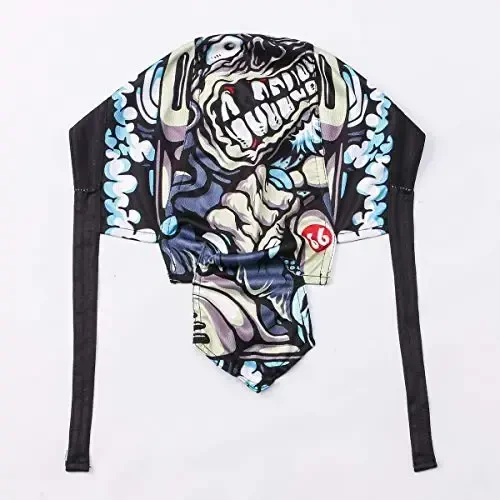 JPOJPO Sweat Wicking Cap Helmet Liner Skull Hat Breathable Cycling Head Wrap for Women Men Outdoor Activities Sport - 4