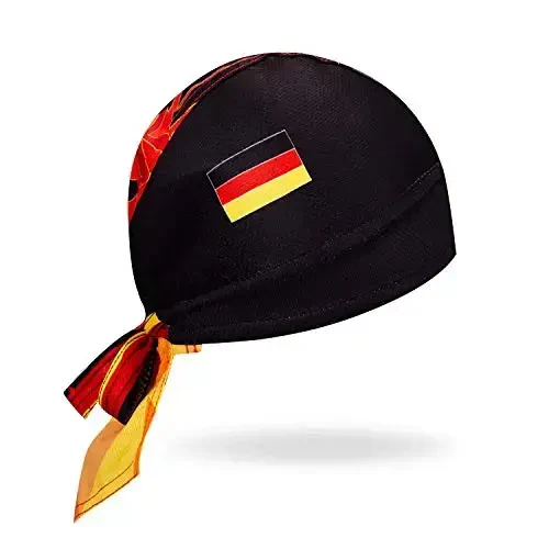 JPOJPO Sweat Wicking Cap Helmet Liner Skull Hat Breathable Cycling Head Wrap for Women Men Outdoor Activities Sport - 2