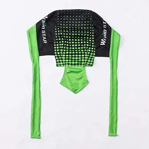 JPOJPO Sweat Wicking Cap Helmet Liner Skull Hat Breathable Cycling Head Wrap for Women Men Outdoor Activities Sport - 4