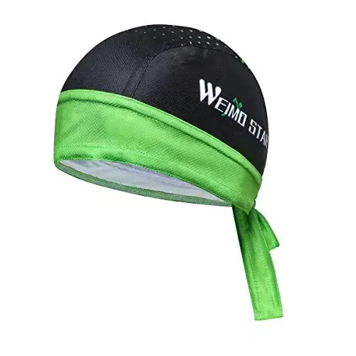 JPOJPO Sweat Wicking Cap Helmet Liner Skull Hat Breathable Cycling Head Wrap for Women Men Outdoor Activities Sport 