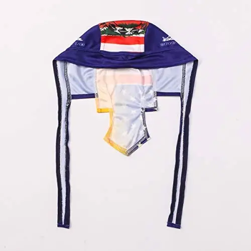 JPOJPO Sweat Wicking Cap Helmet Liner Skull Hat Breathable Cycling Head Wrap for Women Men Outdoor Activities Sport - 3