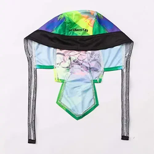 JPOJPO Ter to'kilishini oldini oluvchi kepka dubulg'a astarli bosh suyagi shlyapasi Nafas oladigan velosiped bosh o'rami Ayollar erkaklar uchun ochiq havoda sport mashg'ulotlari - 3