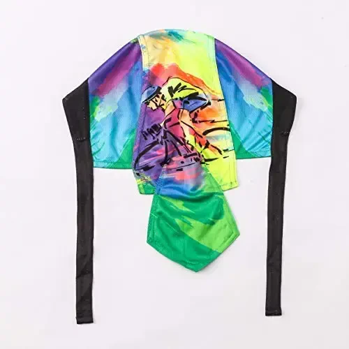 JPOJPO Ter to'kilishini oldini oluvchi kepka dubulg'a astarli bosh suyagi shlyapasi Nafas oladigan velosiped bosh o'rami Ayollar erkaklar uchun ochiq havoda sport mashg'ulotlari - 4