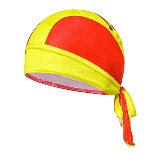 JPOJPO Sweat Wicking Cap Helmet Liner Skull Hat Breathable Cycling Head Wrap for Women Men Outdoor Activities Sport - 1