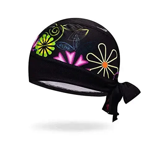 JPOJPO Women Men's Cycling Cap MTB Bike Bicycle Hat Sweat Wicking Rags Helmet Liner Skull Breathable Head Wrap Sport 