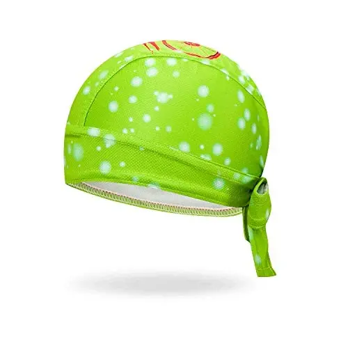 JPOJPO Women Men's Cycling Cap MTB Bike Bicycle Hat Sweat Wicking Rags Helmet Liner Skull Breathable Head Wrap Sport - 1