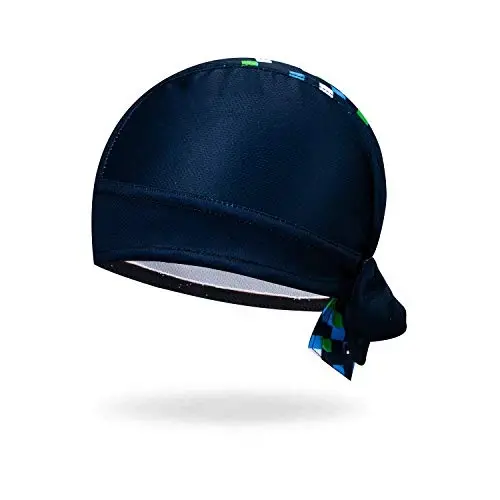 JPOJPO Women Men's Cycling Cap MTB Bike Bicycle Hat Sweat Wicking Rags Helmet Liner Skull Breathable Head Wrap Sport - 1