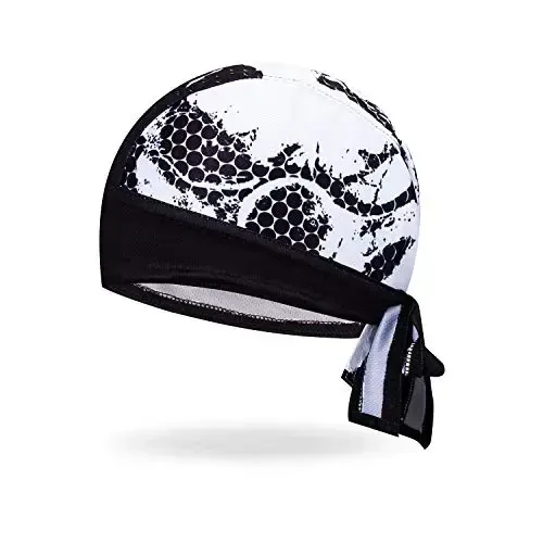 JPOJPO Women Men's Cycling Cap MTB Bike Bicycle Hat Sweat Wicking Rags Helmet Liner Skull Breathable Head Wrap Sport - 1