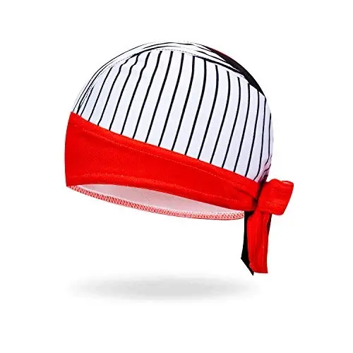 JPOJPO Women Men's Cycling Cap MTB Bike Bicycle Hat Sweat Wicking Rags Helmet Liner Skull Breathable Head Wrap Sport - 1