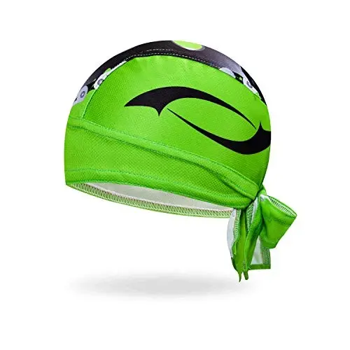 JPOJPO Women Men's Cycling Cap MTB Bike Bicycle Hat Sweat Wicking Rags Helmet Liner Skull Breathable Head Wrap Sport - 1