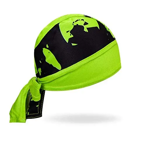 JPOJPO Women Men's Cycling Cap MTB Bike Bicycle Hat Sweat Wicking Rags Helmet Liner Skull Breathable Head Wrap Sport - redorange (1)