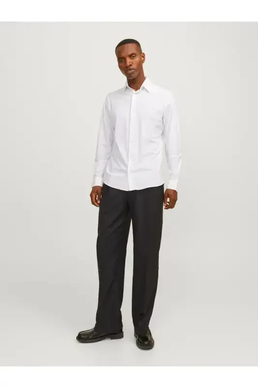 JPRBLAACTIVE STRETCH МУЖСКАЯ РУБАШКА-White - 2