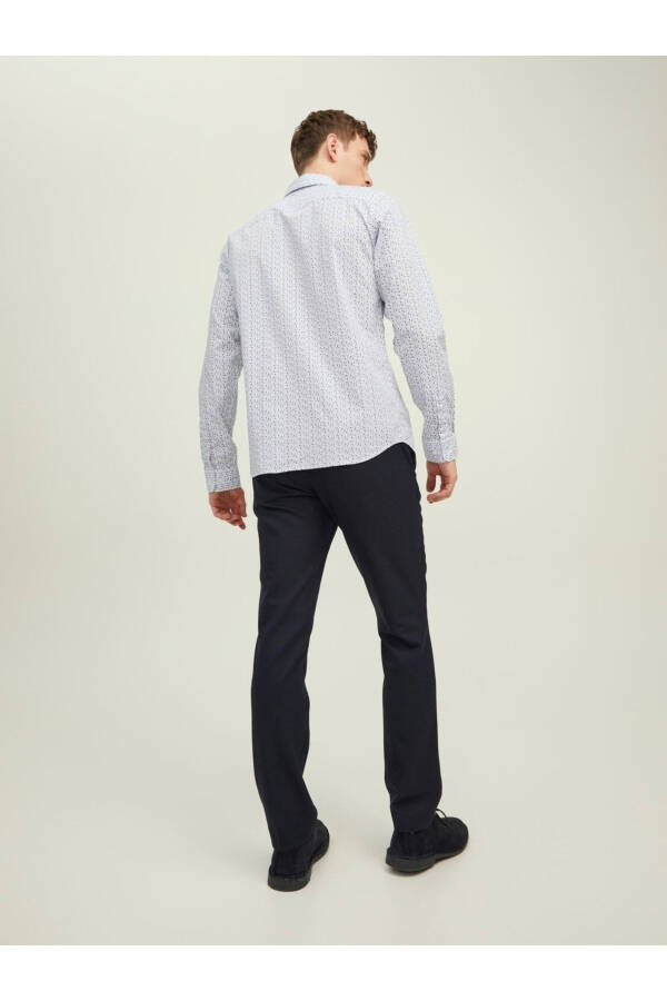 Jprblablackpool Stretch Shırt Ls Aw22 Sn-White SLIM FIT - 1