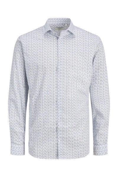 Jprblablackpool Stretch Shırt Ls Aw22 Sn-White SLIM FIT - 5