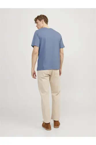 Jprblajack Ss Crew Neck Fst Ln Erkek T-shırt-Troposphere - 9