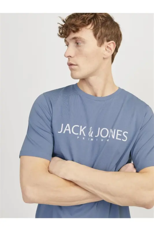 Jprblajack Ss Crew Neck Fst Ln Men's T-shirt-Troposphere - 13