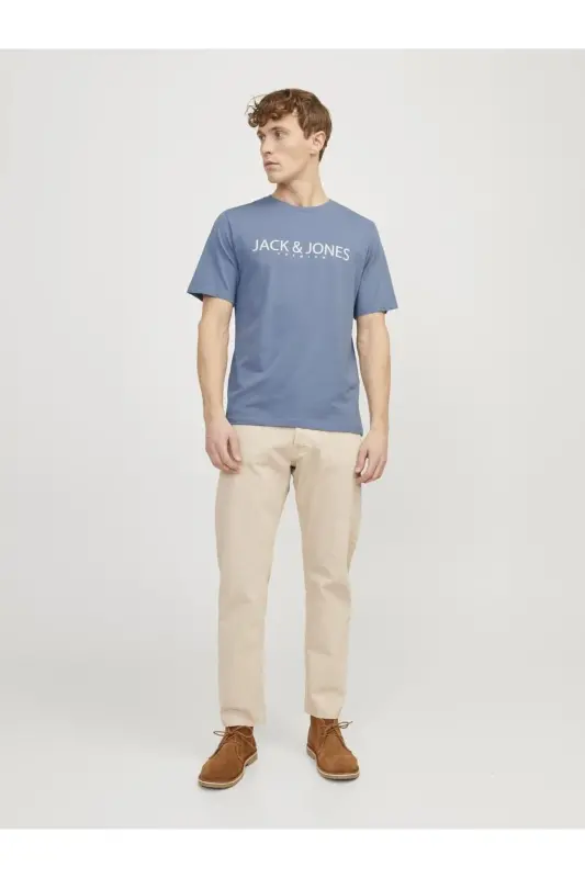 Jprblajack Ss Crew Neck Fst Ln Men's T-shirt-Troposphere - 6