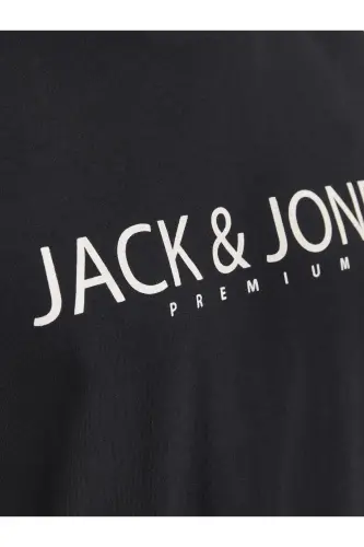JPRBLAJACK SS TEE CREW NECK FST LN Black - Black Onyx - 4