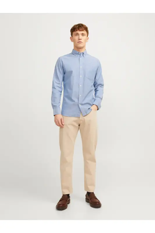 JPRBROOK OXFORD KO'YLAK L/S NOOS - 2