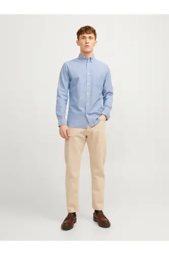 JPRBROOK OXFORD SHIRT L/S NOOS - JACK & JONES (1)