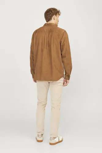 JPRCCREGENT CORDUROY SHIRT L/S Nuthatch - 6