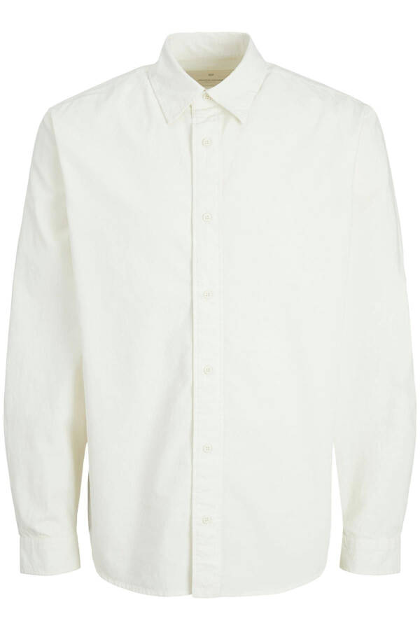 JPRCCREGENT CORDUROY SHIRT L/S WHITE 12260725 - 2