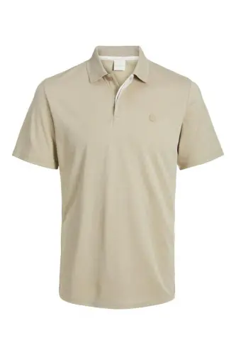 Jprccrodney Ss Polo Erkek T-shırt 12251180-Fields - 1