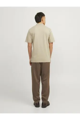 Jprccrodney Ss Polo Erkek T-shırt 12251180-Fields - 4