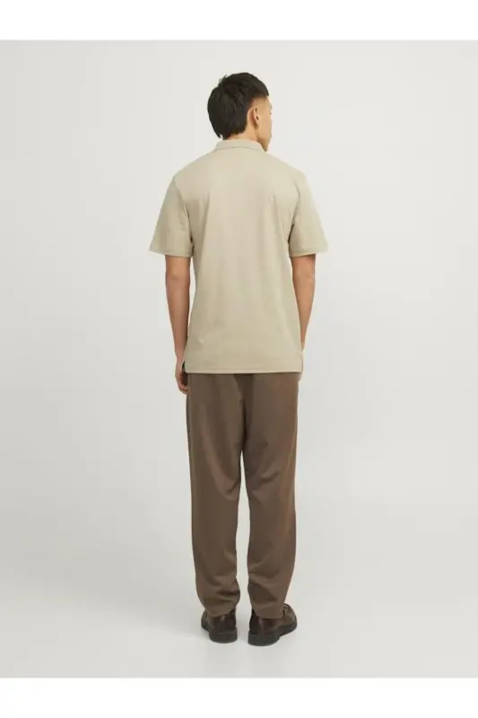 Jprccrodney Ss Polo Erkek T-shırt 12251180-Fields - 4