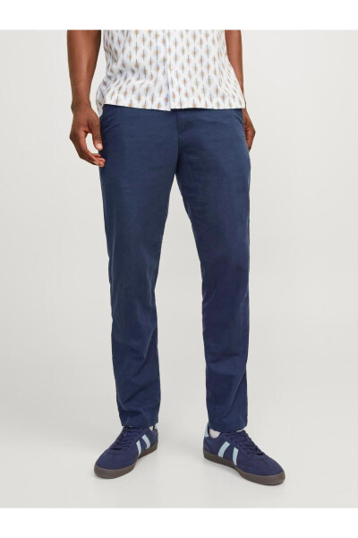 JPSTACE JJSUMMER CHINO PANT Navy - 1