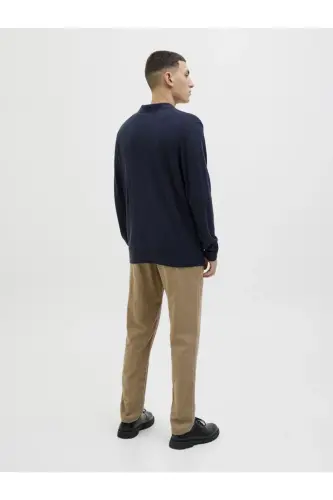 JPSTACE SUMMER LINEN BLEND CHINO PANT SN - Siyah - 7