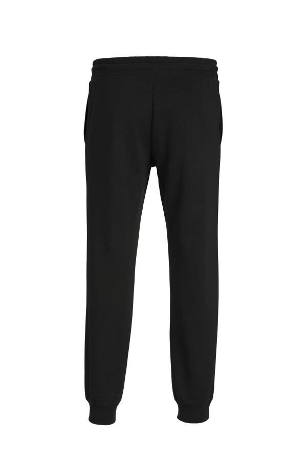 JPSTGORDON Unbrushed Black Men's Sweatpants - 6