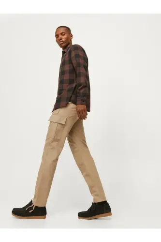 JPSTKANE BARKLEY CARGO PANT NOOS-Bej - JACK & JONES (1)