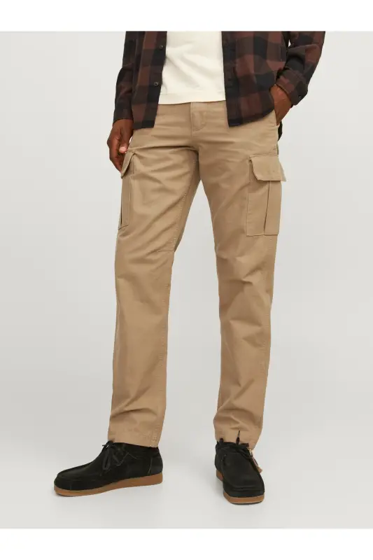 JPSTKANE BARKLEY CARGO PANT NOOS-Bej - 3