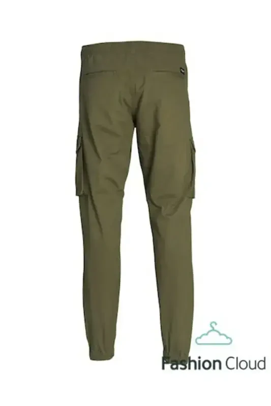 JPSTKANE JJNOAH Cuffed Cargo Pants Khaki - 2