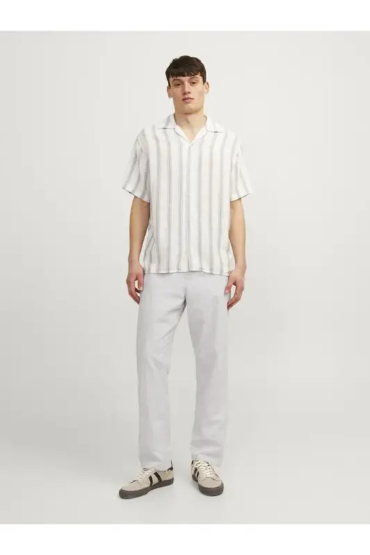 JPSTKANE SUMMER LINEN BLEND JOGGER SN - Falcon - 7