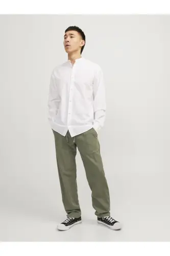JPSTKANE SUMMER LINEN BLEND JOGGER SN - Falcon - 8