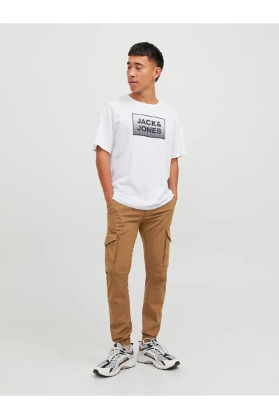 JpstPaul Flake Kargo Pantolon 12139912-RUBBER - 3