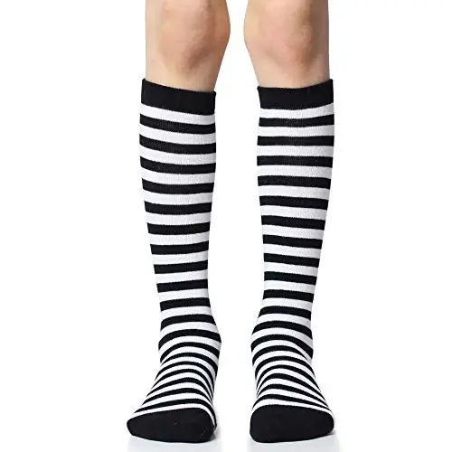 juDanzy Knee High Socks with Grips for Babies, Toddlers and Children 