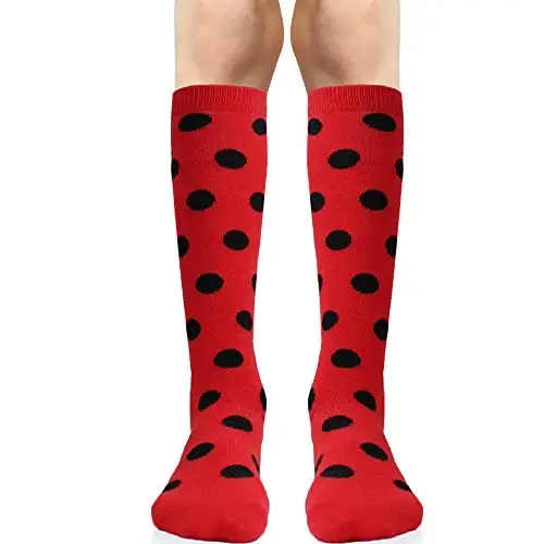juDanzy Knee High Socks with Grips for Babies, Toddlers and Children 