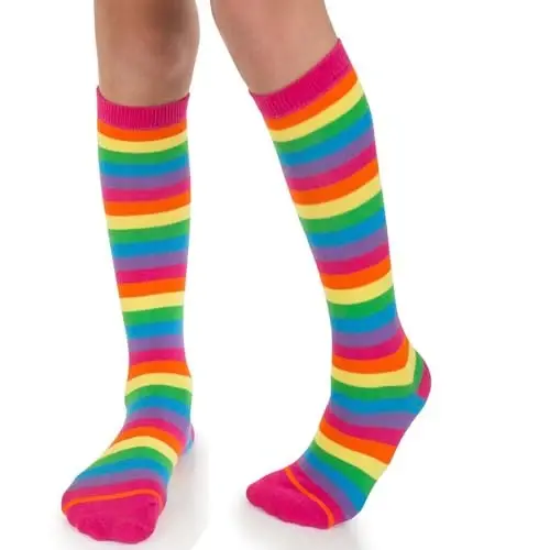 juDanzy Knee High Socks with Grips for Babies, Toddlers and Children - 1