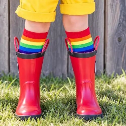 juDanzy Knee High Socks with Grips for Babies, Toddlers and Children - juDanzy (1)