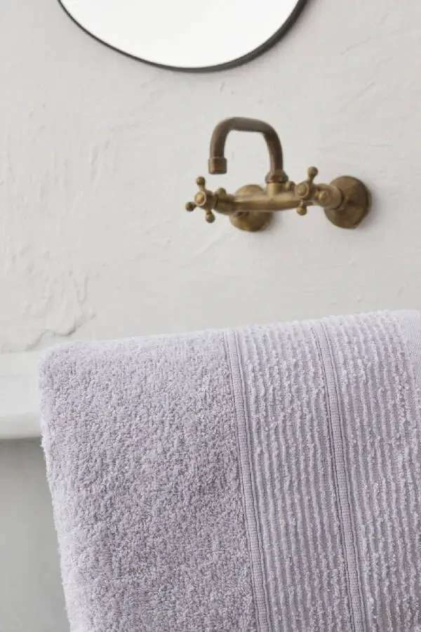 Judi 100% Cotton Bathrobe Set S M Lilac - 3