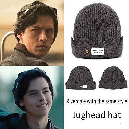 Jughead Jones Şapkası TV Film Riverdale Moda Taç Bere Kostüm - 2