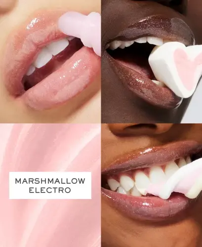 Juicy Tubes Original Lip Gloss - 05 MarsModazoneellow Electro (Sugar Pink with Rose Gold Shimmer) - 3