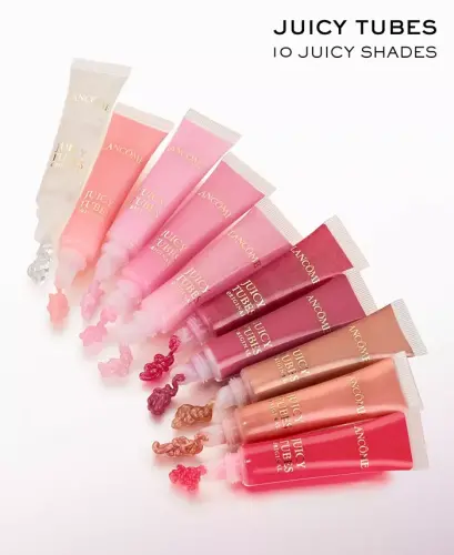 Juicy Tubes Original Lip Gloss-08 Tickled Pink (Creamy Dusty Rose) - 7
