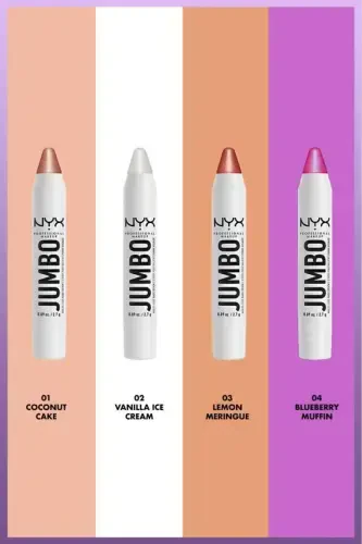 Jumbo Face Stick | Koʻp maqsadli Stick Yoritgich - Lemon Meringue-Lemon Meringue - 7