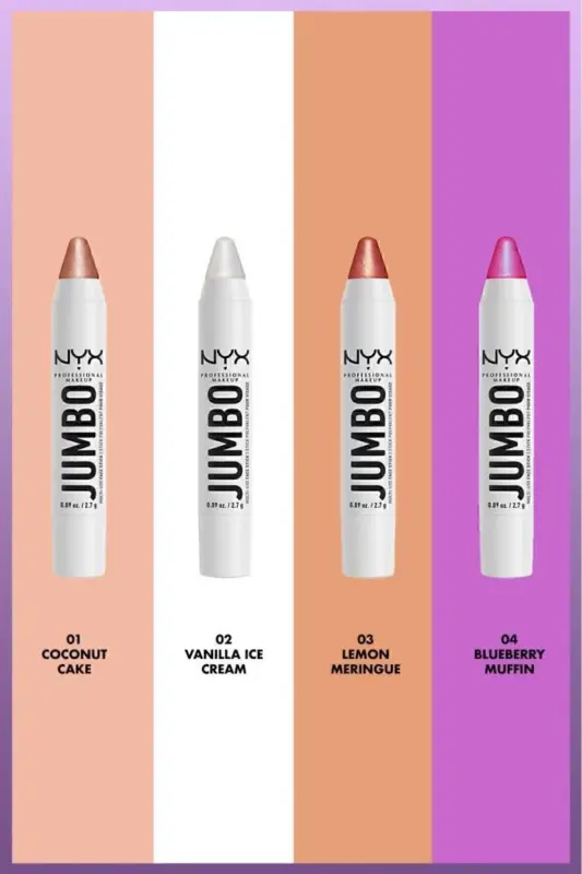 Jumbo Face Stick | Multi-Purpose Stick Highlighter - Blueberry Muffin-Blueberry Muffin - 7