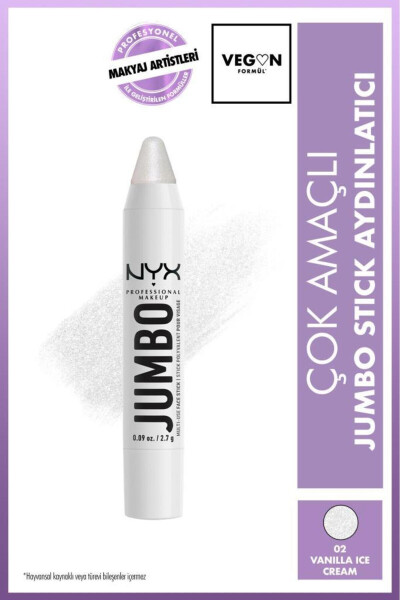 Jumbo Face Stick | Multi-Purpose Stick Highlighter - Vanilla Ice Cream - 17