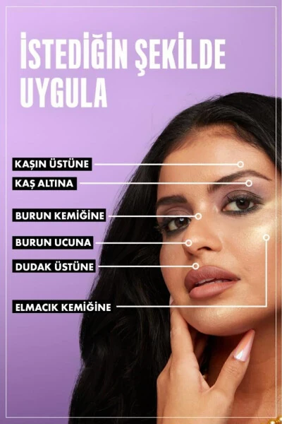 Jumbo-стик для лица | Многофункциональный хайлайтер-стик - Ванильное мороженое - 14